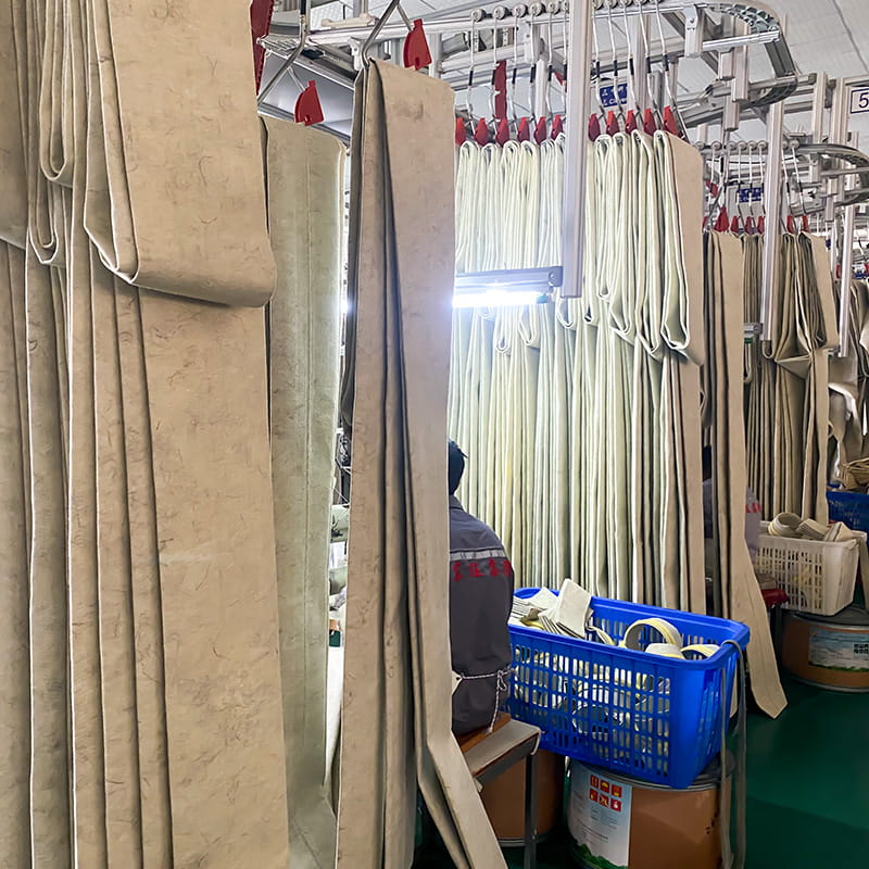 Jarum basal meninju tas filter terasa